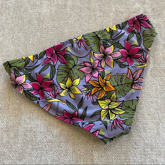 Roxy Girl 🌸 Hawaiian Beach Classics Bikini Bottom Girls Sz 16-XL - Picture 8 of 11